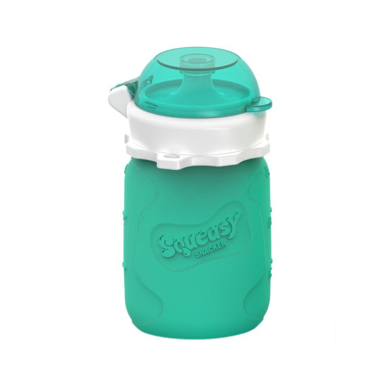 Squeasy Gear silikónová kapsička 180 ml - aqua| Ecobal.sk