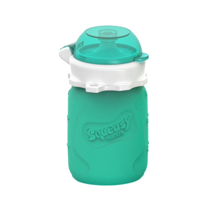 Squeasy Gear silikónová kapsička 104 ml - aqua| Ecobal.sk