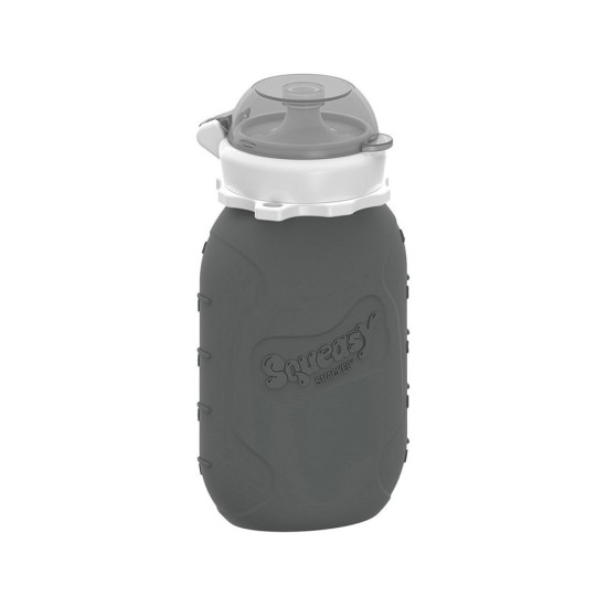 Squeasy Gear silikónová kapsička 180 ml - sivá| Ecobal.sk