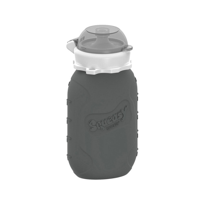 Squeasy Gear silikónová kapsička 180 ml - sivá| Ecobal.sk