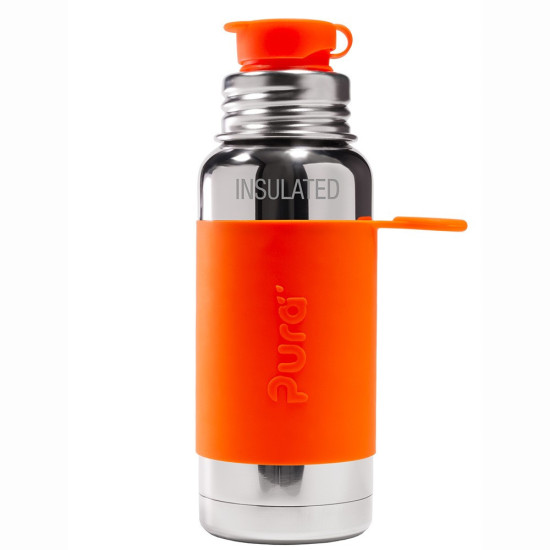 Pura® TERMO fľaša so športovým uzáverom 475ml zelená| Ecobal.sk