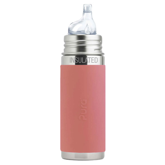 Pura® TERMO fľaša s náustkom 260ml Rose| Ecobal.sk