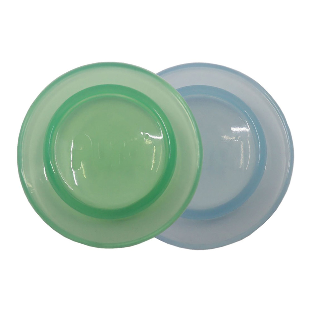 Pura® silikónové tesniace disky 2ks - moss/mint| Ecobal.sk