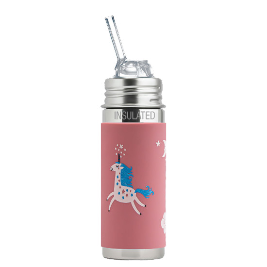 Pura® TERMO fľaša so slamkou 260ml Unicorn| Ecobal.sk