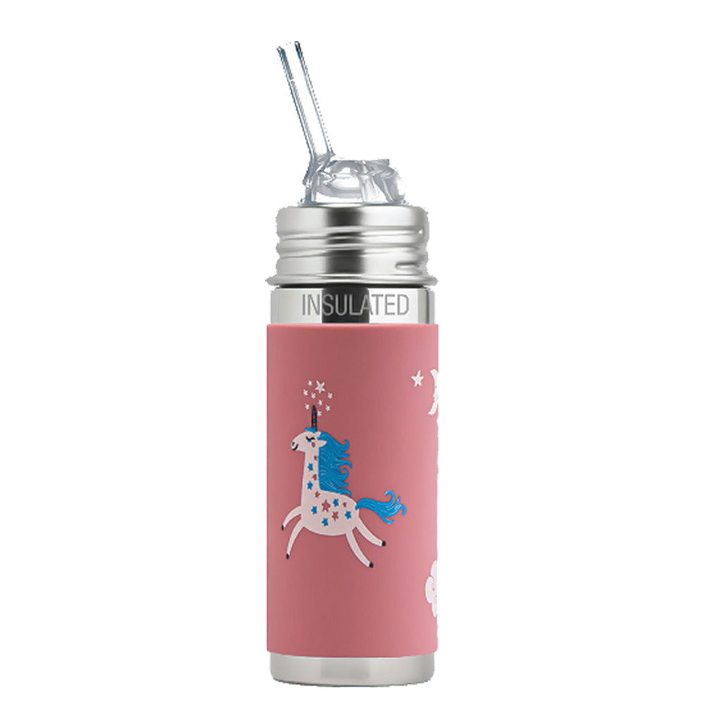 Pura® TERMO fľaša so slamkou 260ml Unicorn| Ecobal.sk