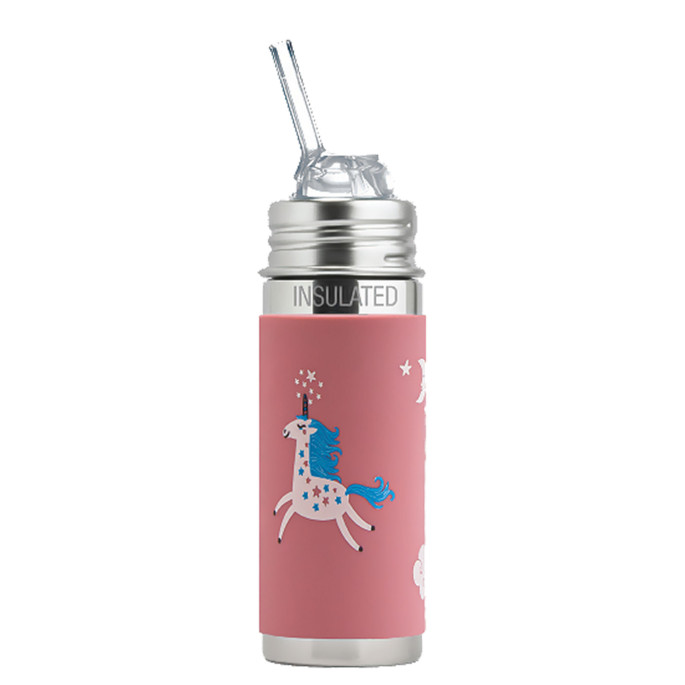 Pura® TERMO fľaša so slamkou 260ml Unicorn| Ecobal.sk