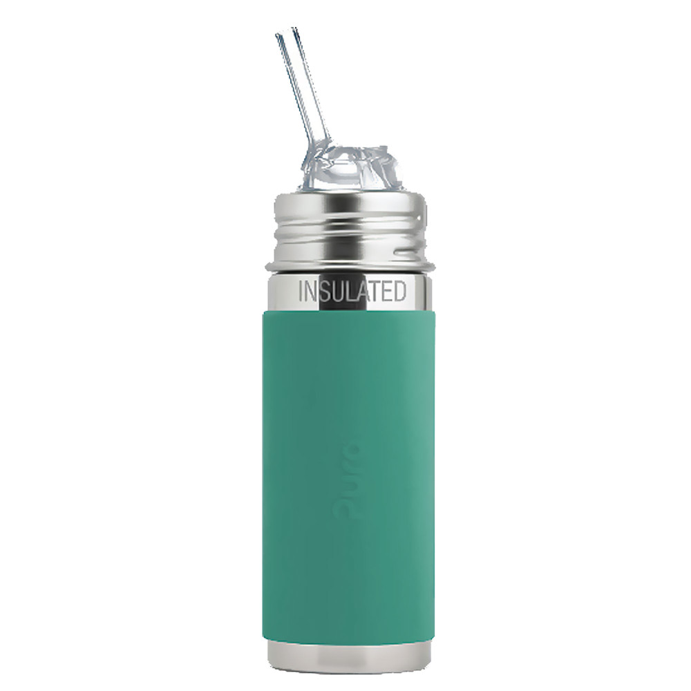 Pura® TERMO fľaša so slamkou 260ml Mint| Ecobal.sk